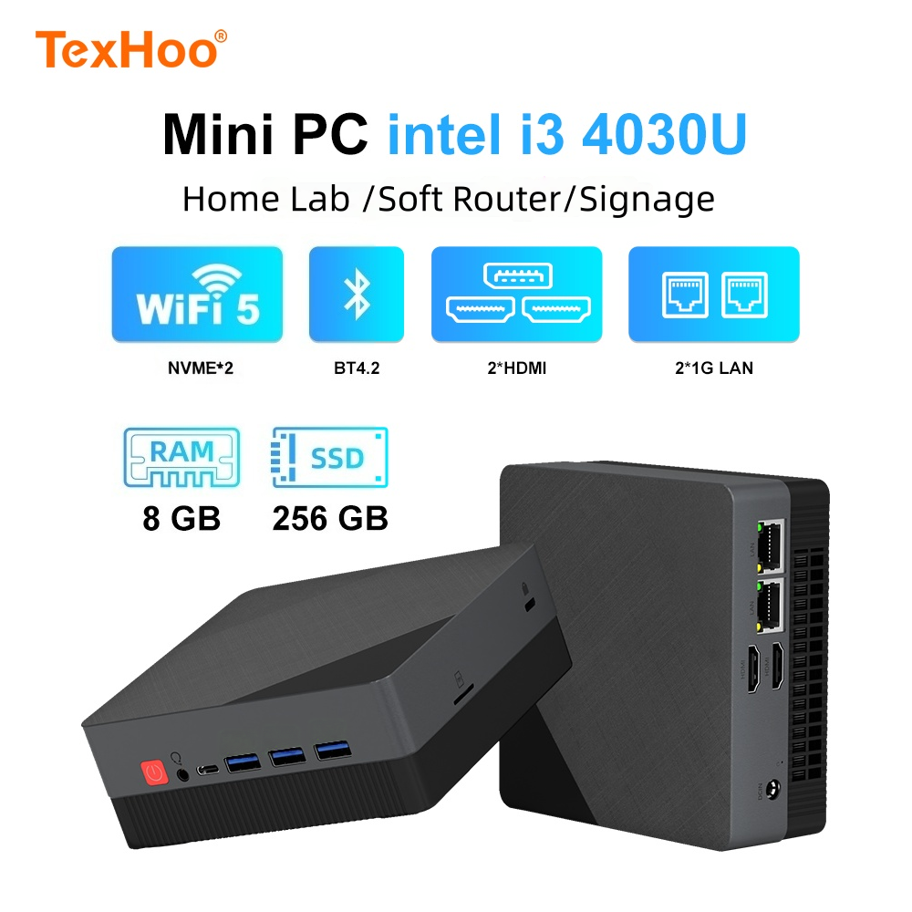 Memory Card Ssd - 텍후 미니 PC, 인텔 코어 i3-4030U