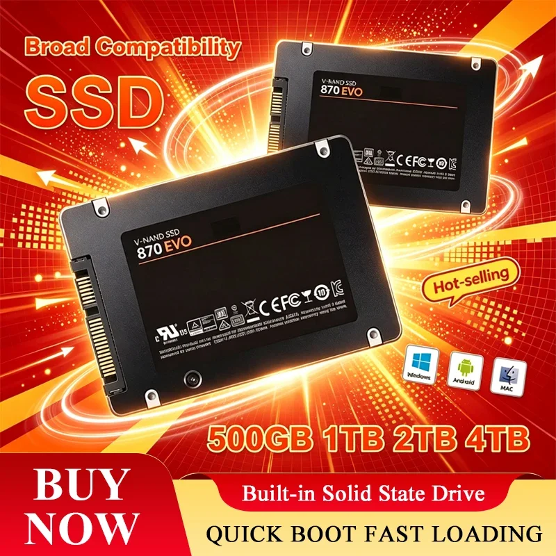 Samsung Ssd - 870 EVO SSD 솔리드 스테이트 디스크