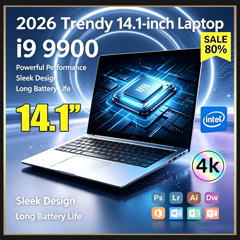 M.2 Ssd - 14.1인치 초박형 노트북 PC, 인텔 i9