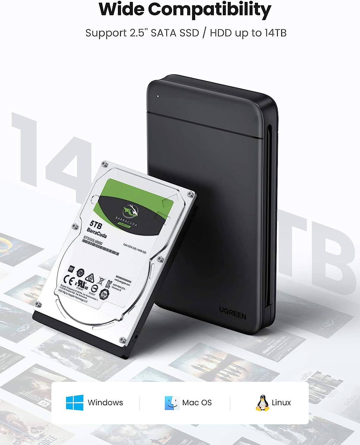UGREEN USB C 하드 드라이브 인클로저 USB  - Ssd Hard Drive 리뷰 및 가격