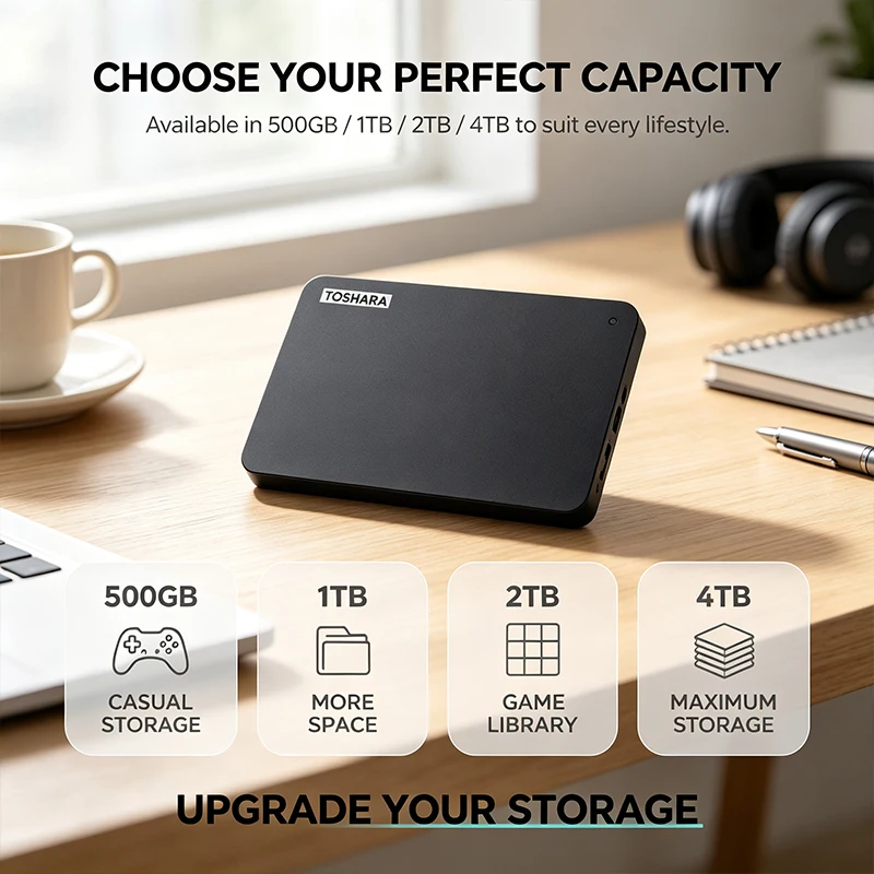 TOSHARA A3 휴대용 SSD, 4TB, 2TB,  - Ssd 500Gb 리뷰 및 가격