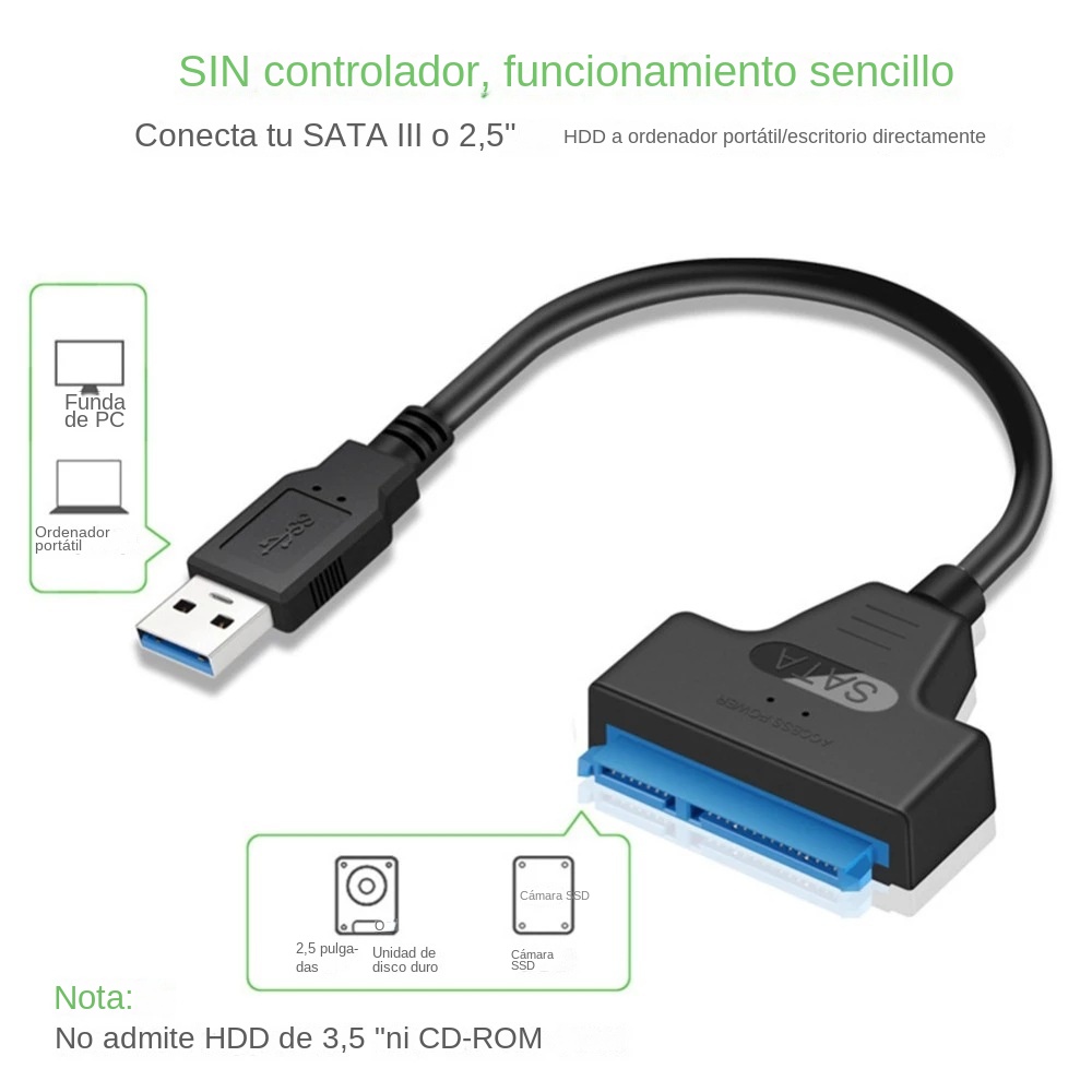 USB 3.0 SATA 3 케이블 SATA-USB 3. - Ssd Hard Drive 리뷰 및 가격